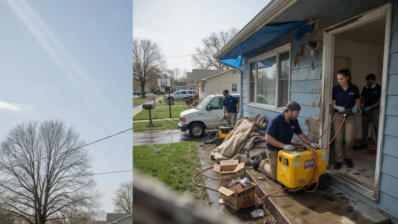 Basement Flood Cleanup in Goree, TX near me